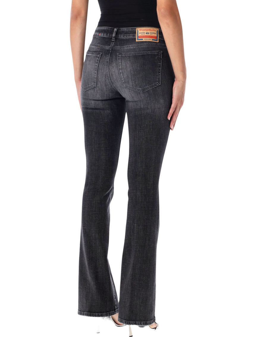 Black Mid Rise Jeans 2