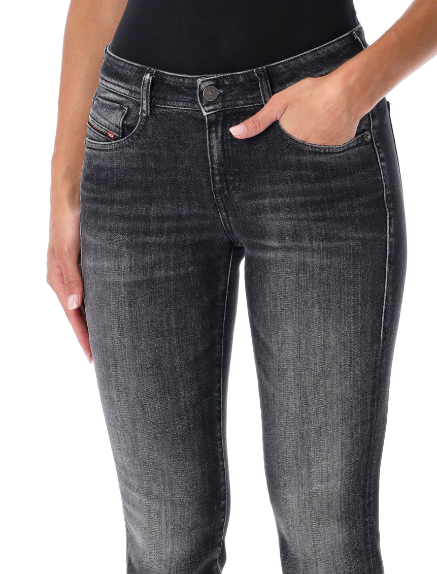 Black Mid Rise Jeans 3