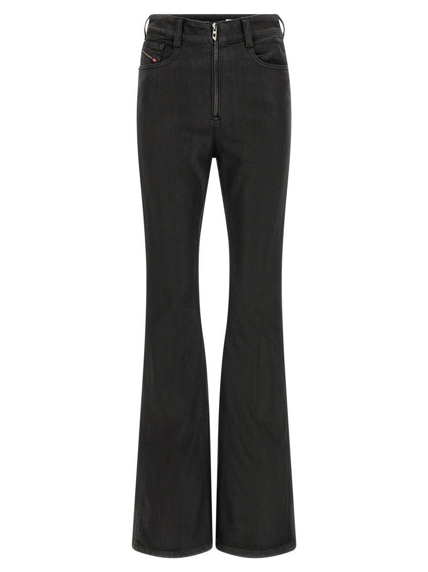 Black Bootcut High Rise Jeans 1