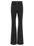 Black Bootcut High Rise Jeans 1