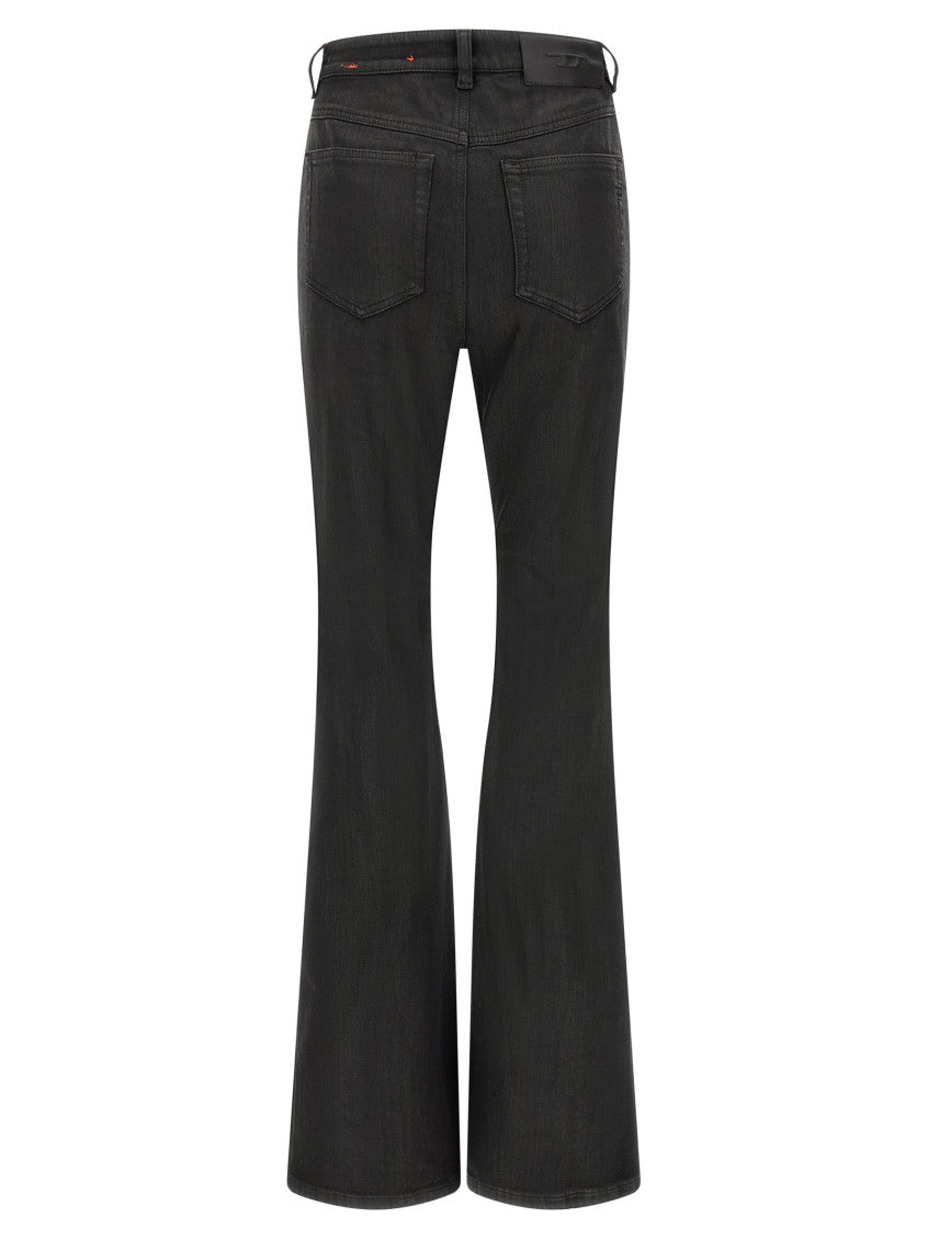 Black Bootcut High Rise Jeans 2