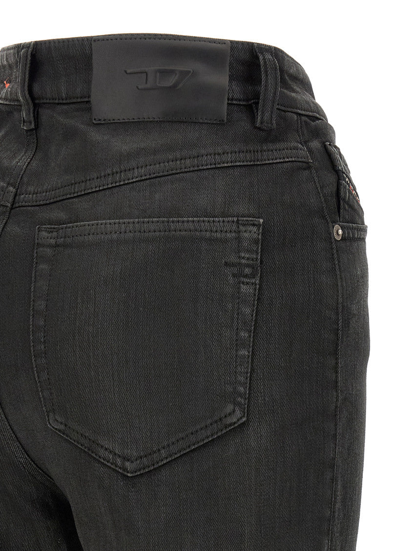Black Bootcut High Rise Jeans 4