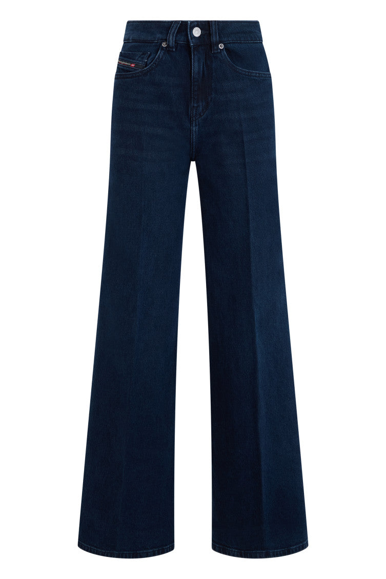 Blue Loose High Rise Jeans 1