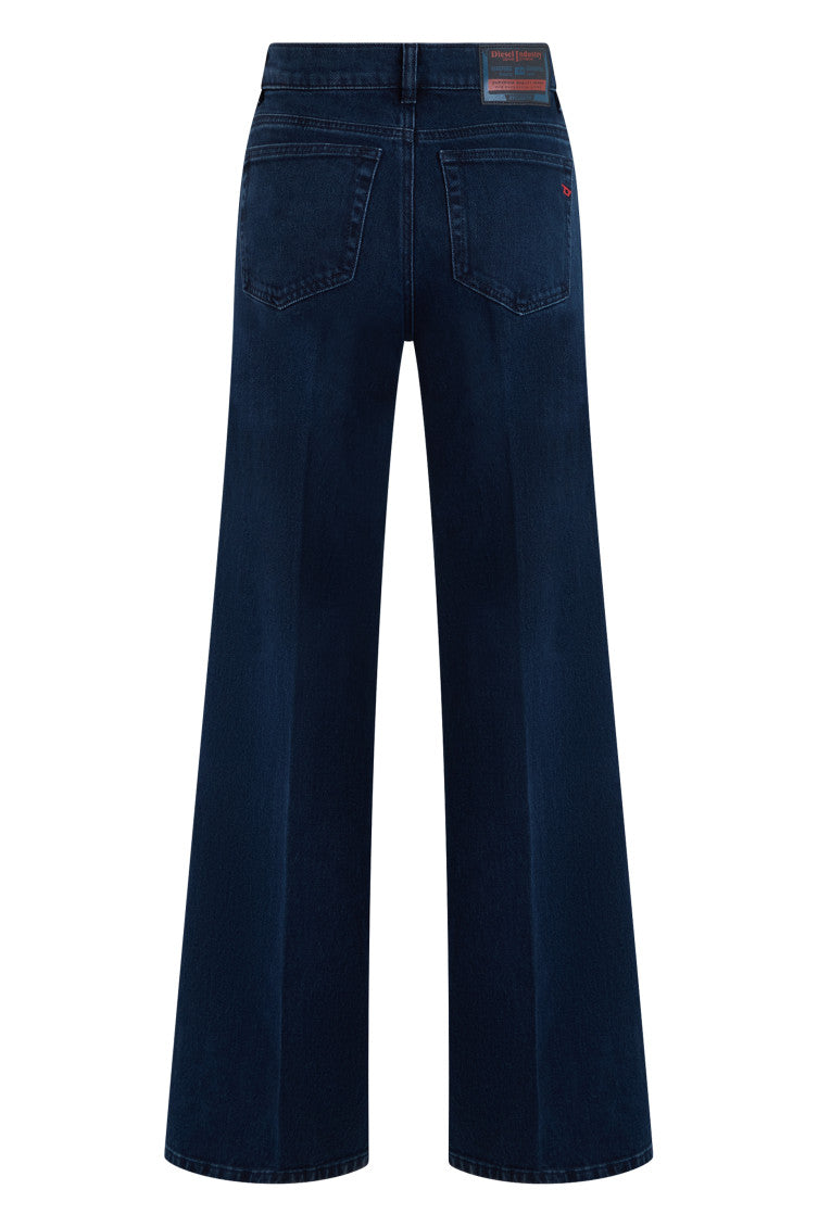 Blue Loose High Rise Jeans 2