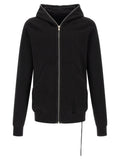 Black Regular Zip Up Hoodie 1