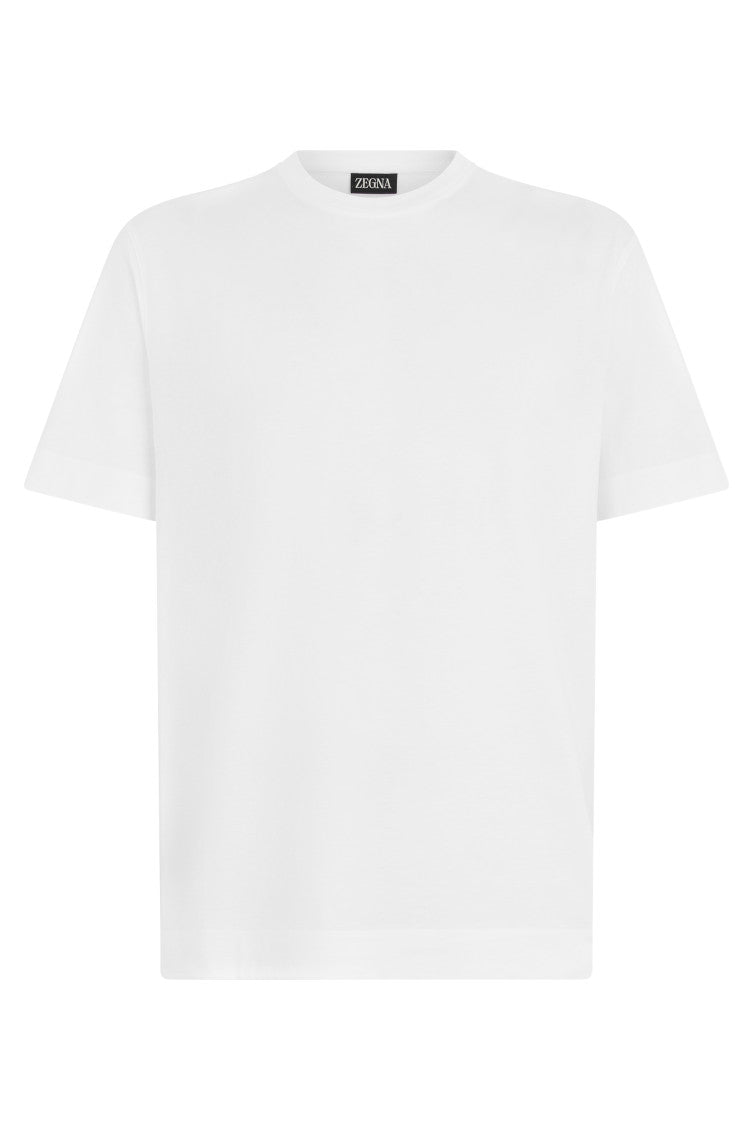 White Crew Neck T-Shirt 1