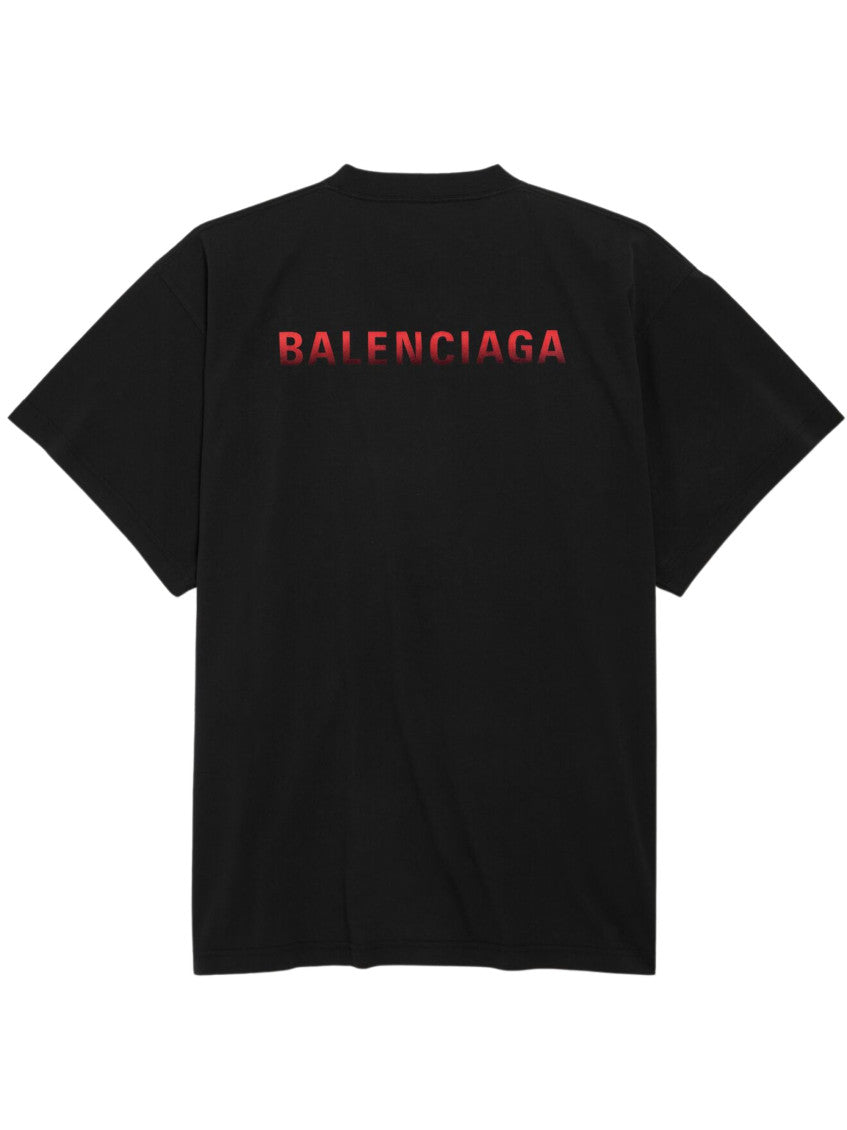 Black Oversized Logo T-Shirt 2