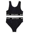 2-piece Black Logo Polyamide Bikni Set (Girls) 1