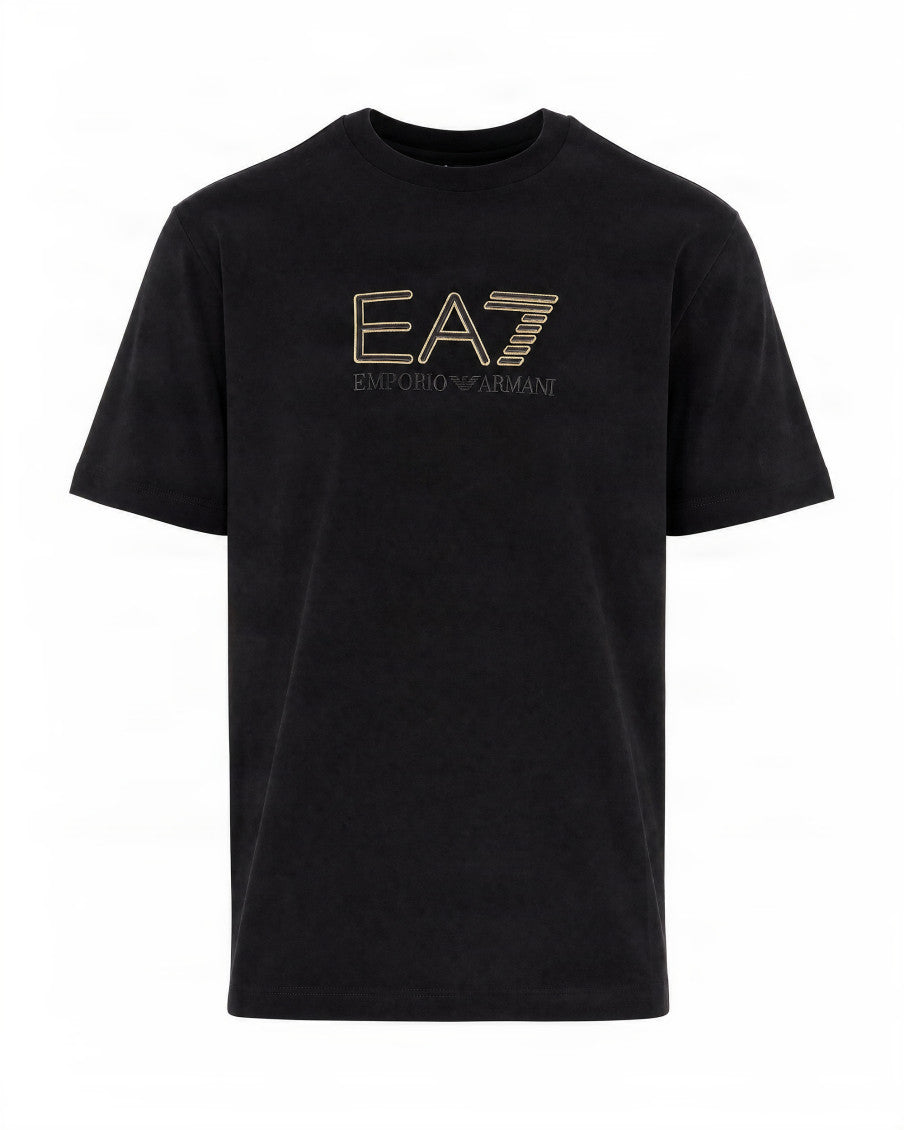 Black Crew Neck T-Shirt 1