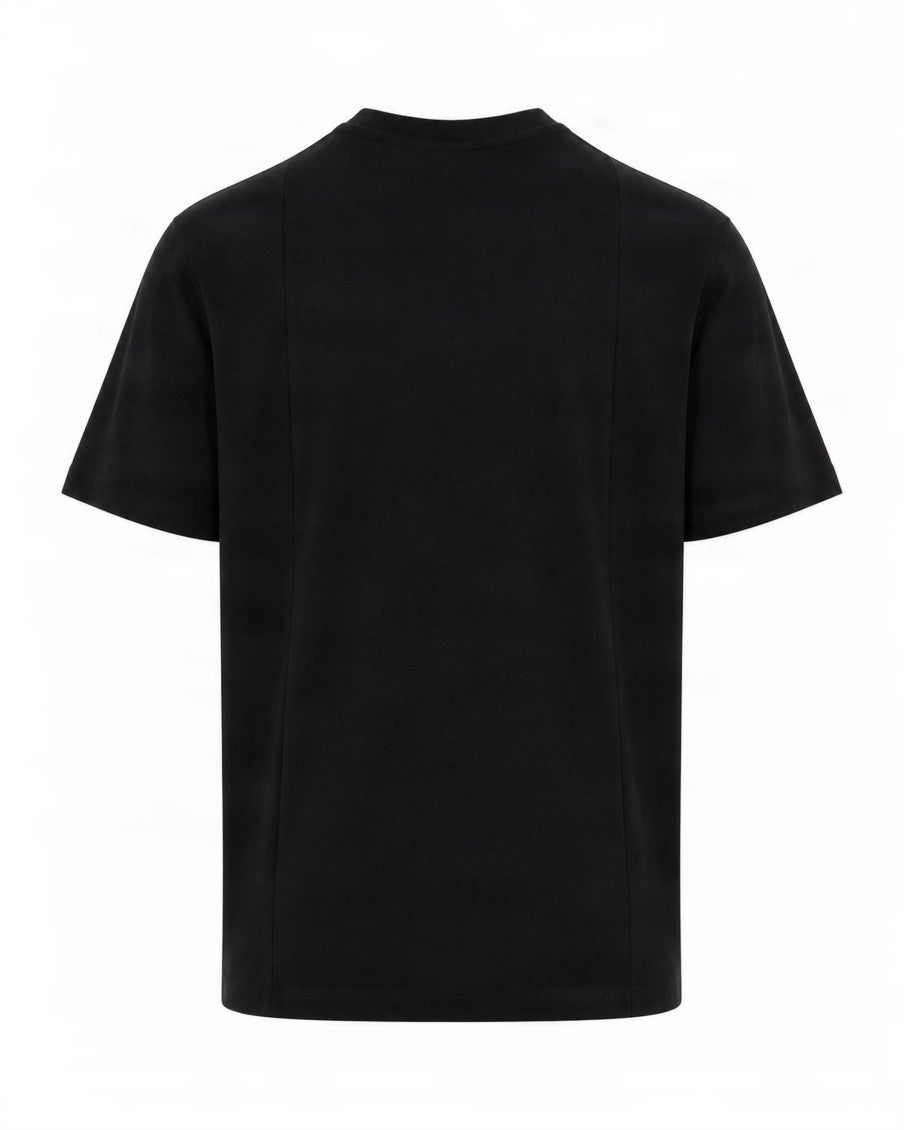 Black Crew Neck T-Shirt 2