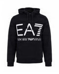 Black Logo Regular Hoodie 1