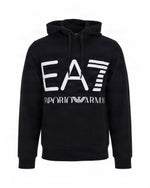 Black Logo Regular Hoodie 1