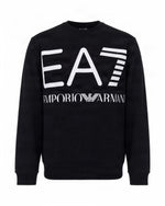 Black Crew Neck Sweatshirt 1
