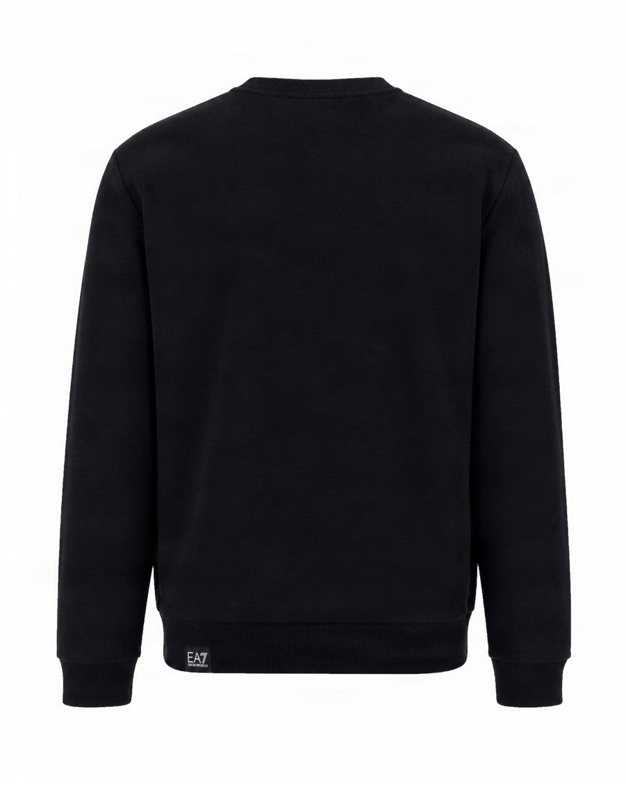Black Crew Neck Sweatshirt 2