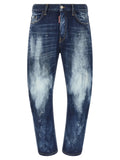 Blue Mid Rise Jeans 1