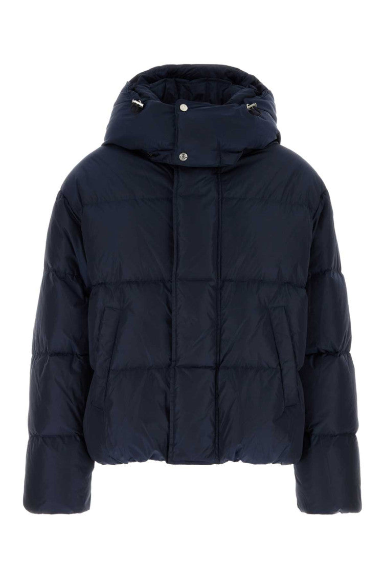 Navy Blue Hood Jacket 1