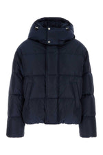 Navy Blue Hood Jacket 1