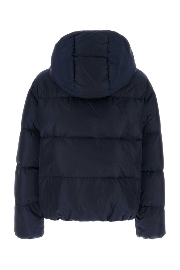Navy Blue Hood Jacket 2