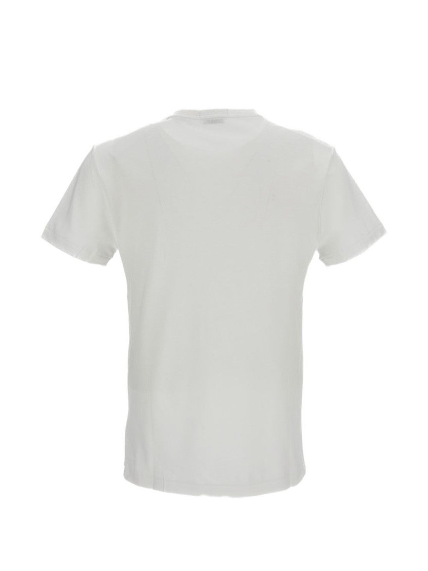 White Crew Neck T-Shirt 2