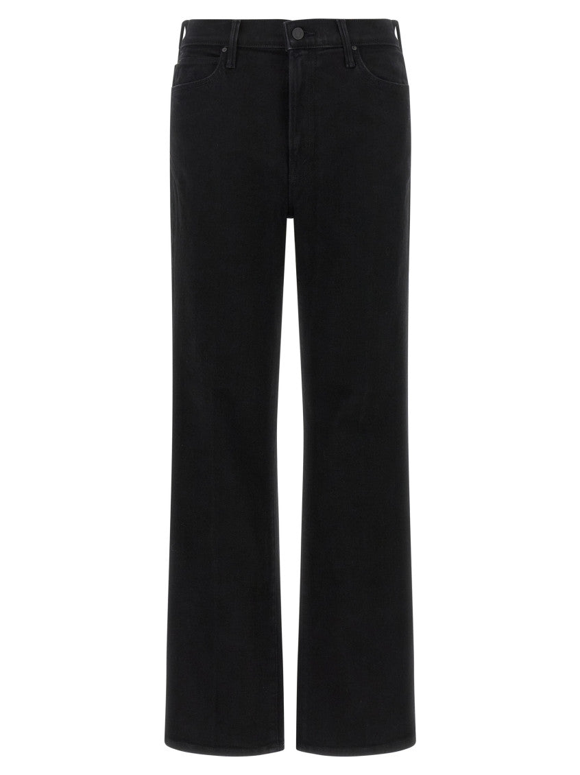 Black Flared High Rise Jeans 1