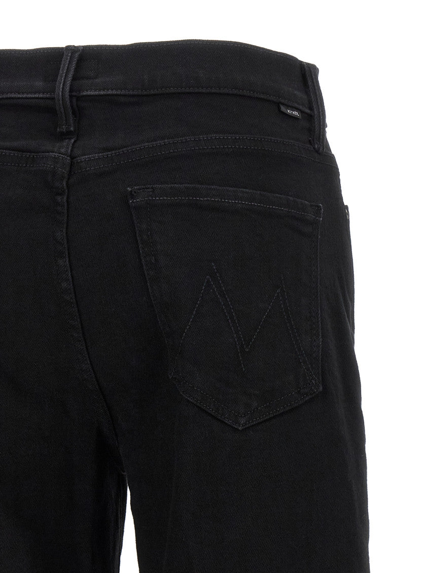 Black Flared High Rise Jeans 4