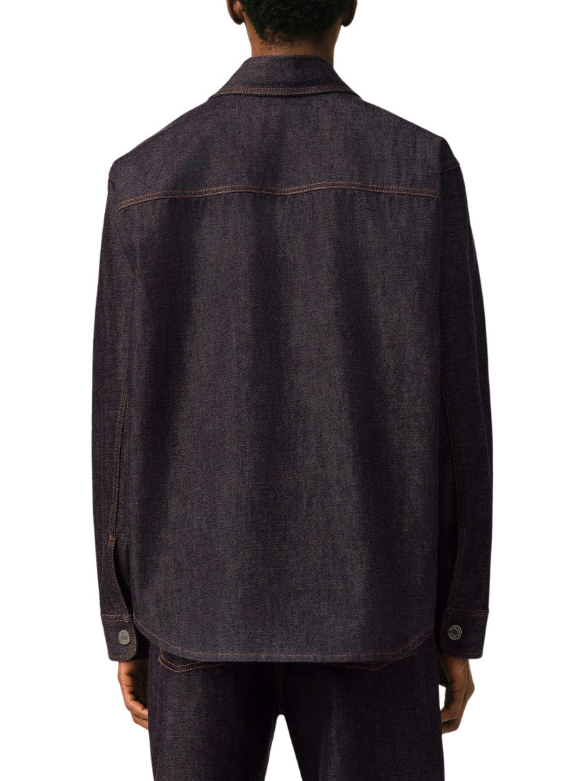 Indigo Relaxed Overshirt 3