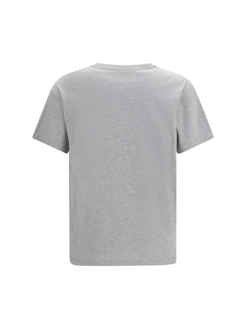 Grey Crew Neck T-Shirt 2