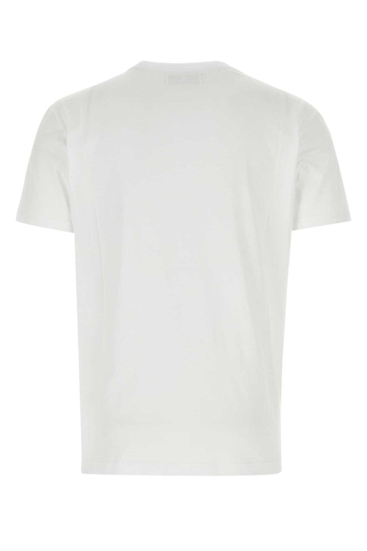 White Crew Neck T-Shirt 2