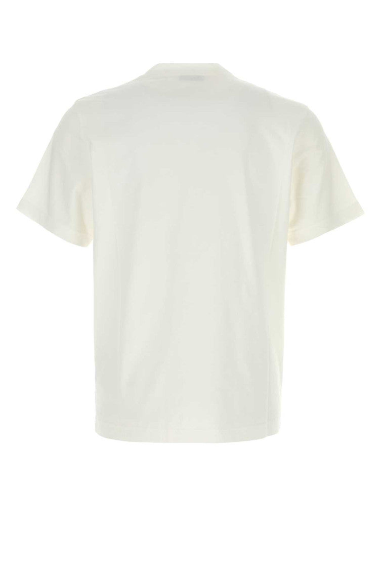 White Crew Neck T-Shirt 2