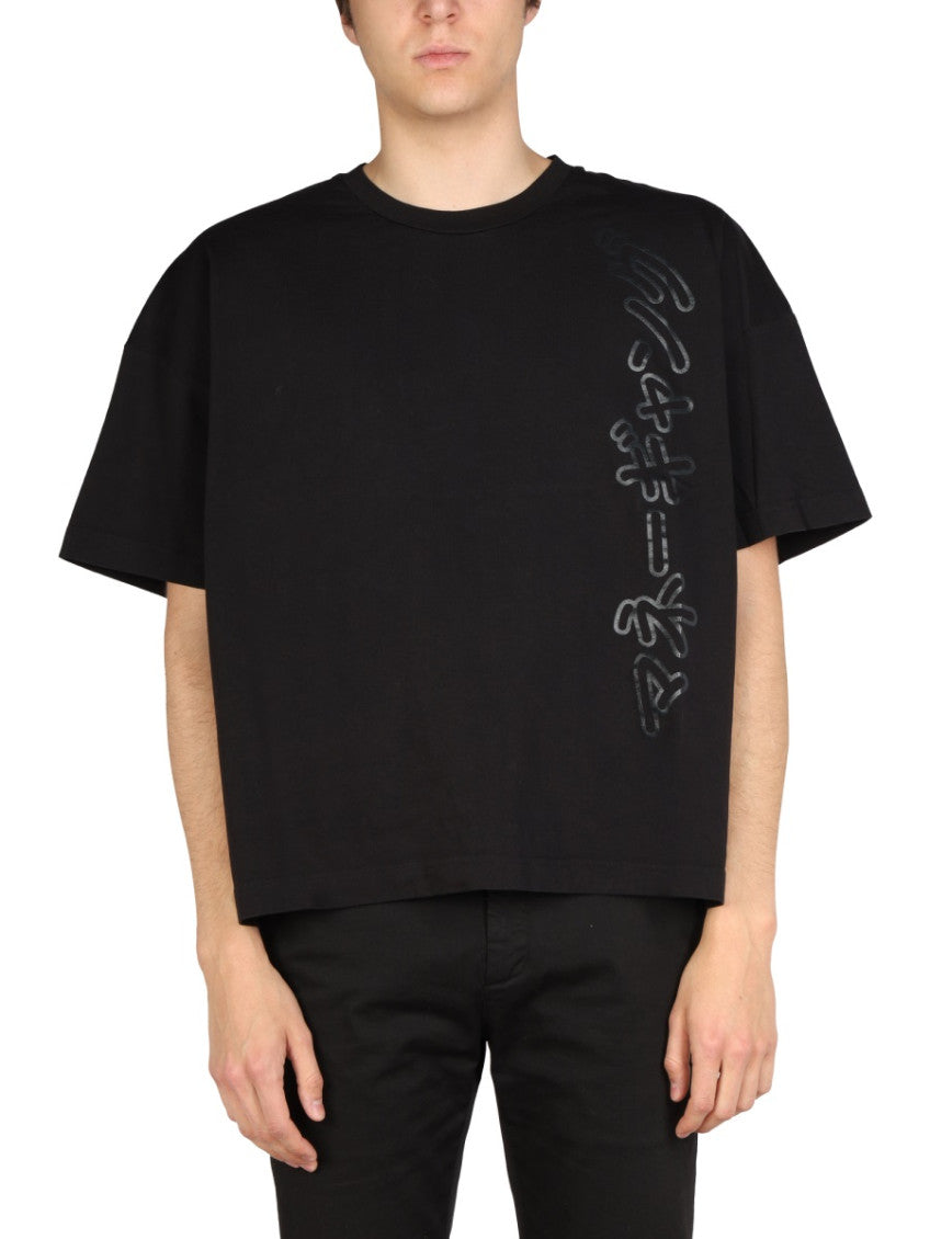 Black Crew Neck T-Shirt 1