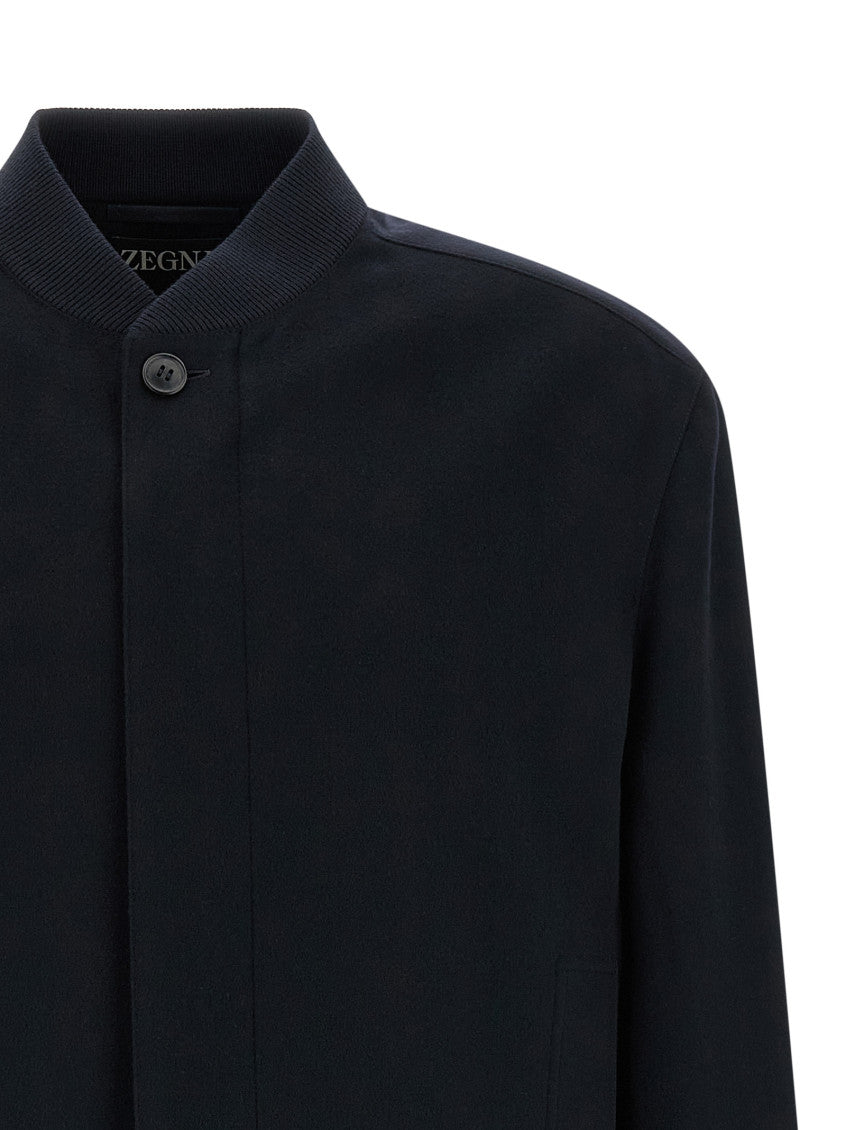 Blue Regular Bomber Jacket 3