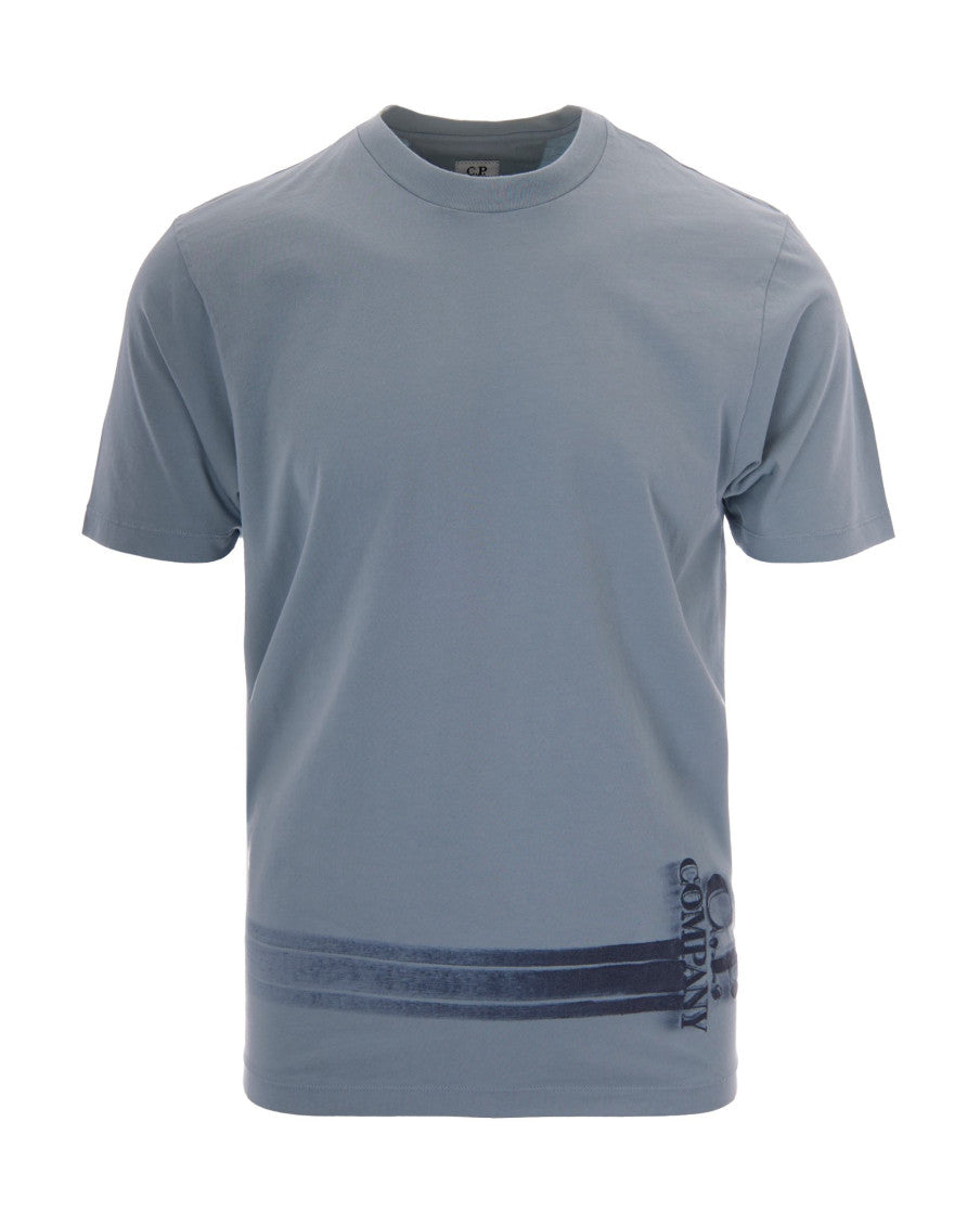Light Blue Graphic T-Shirt 1