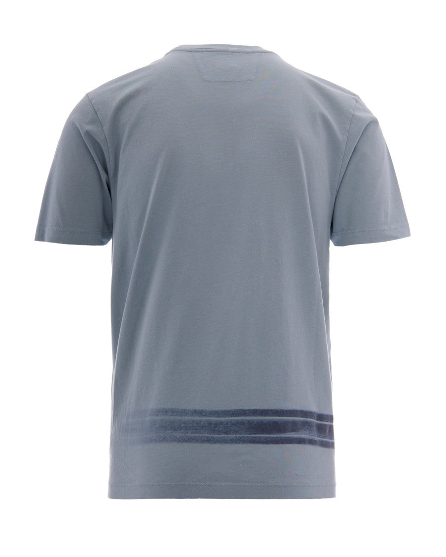Light Blue Graphic T-Shirt 2