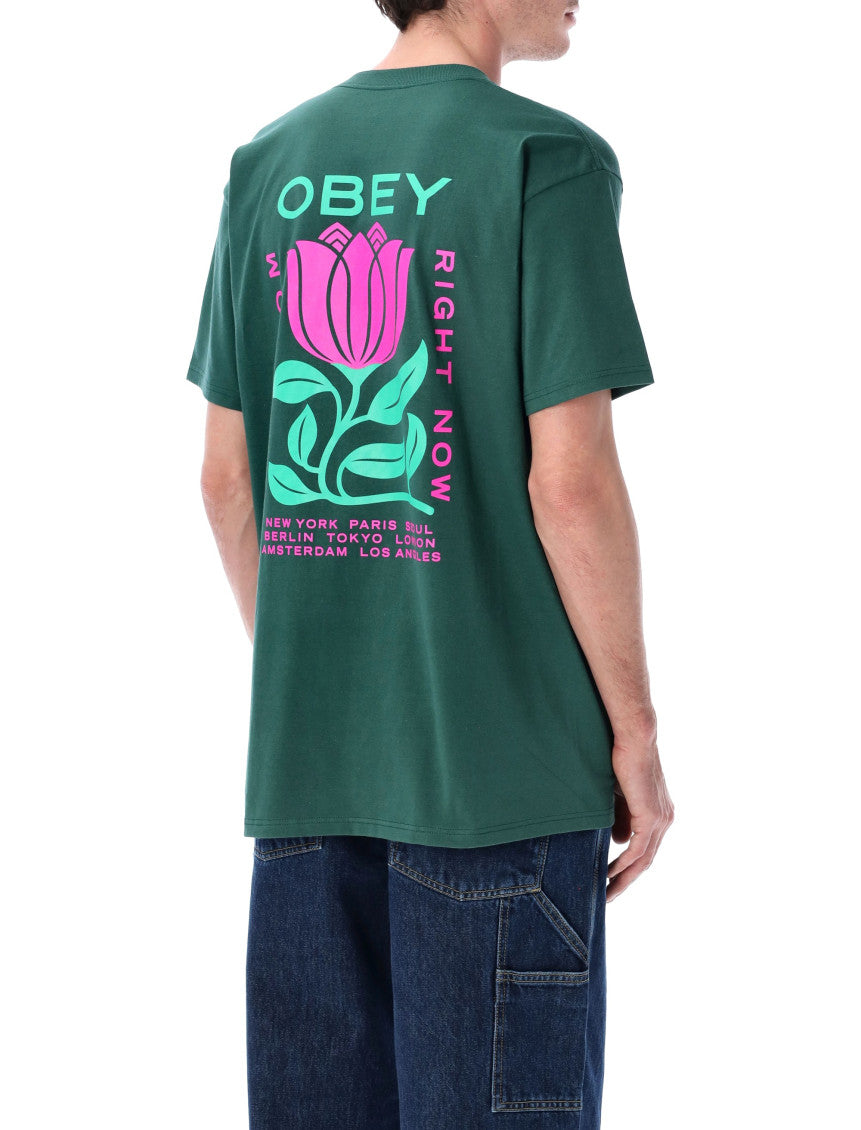 Green Crew Neck T-Shirt 2