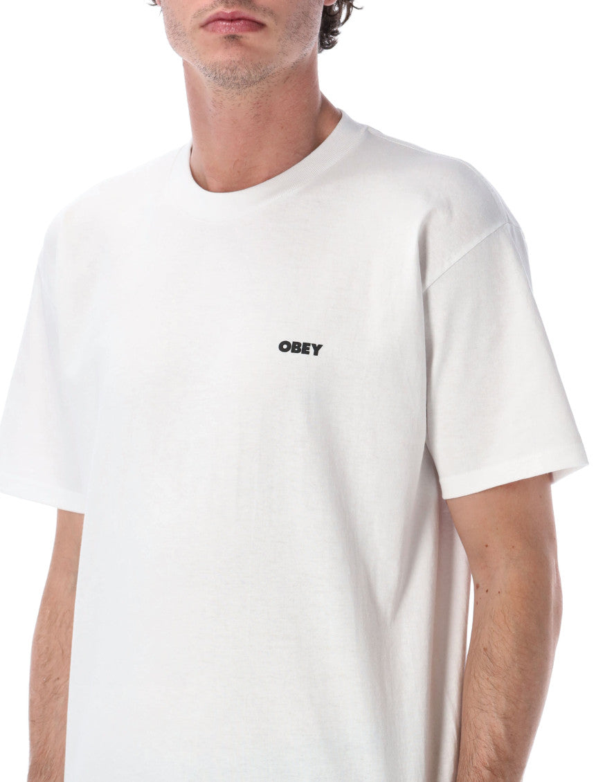 White Crew Neck T-Shirt 3
