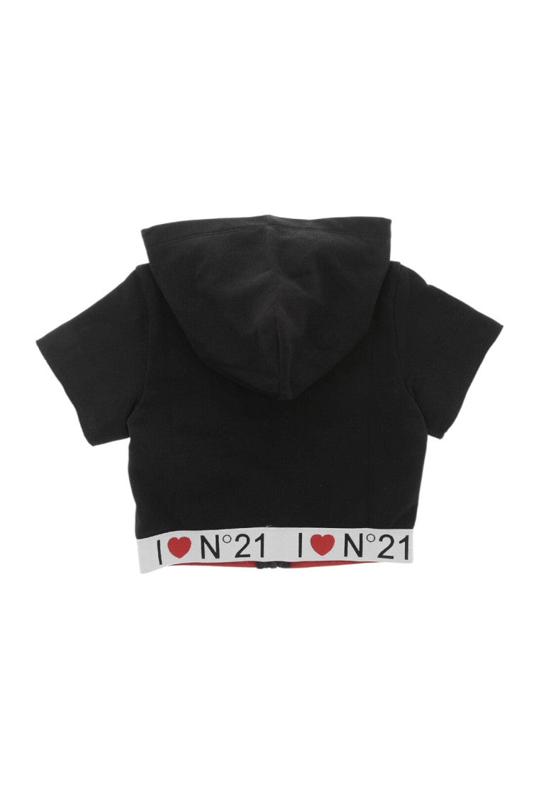 Girls Black Logo Jacket 2