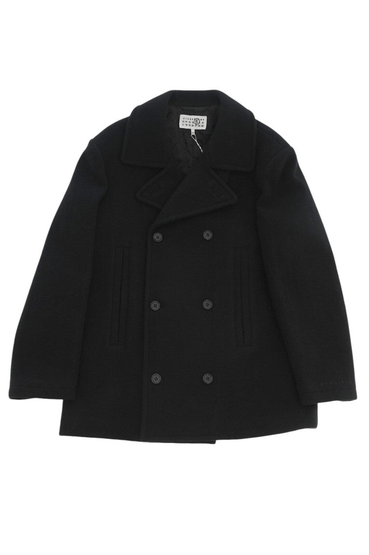 Girls Black Solid Blazer 1