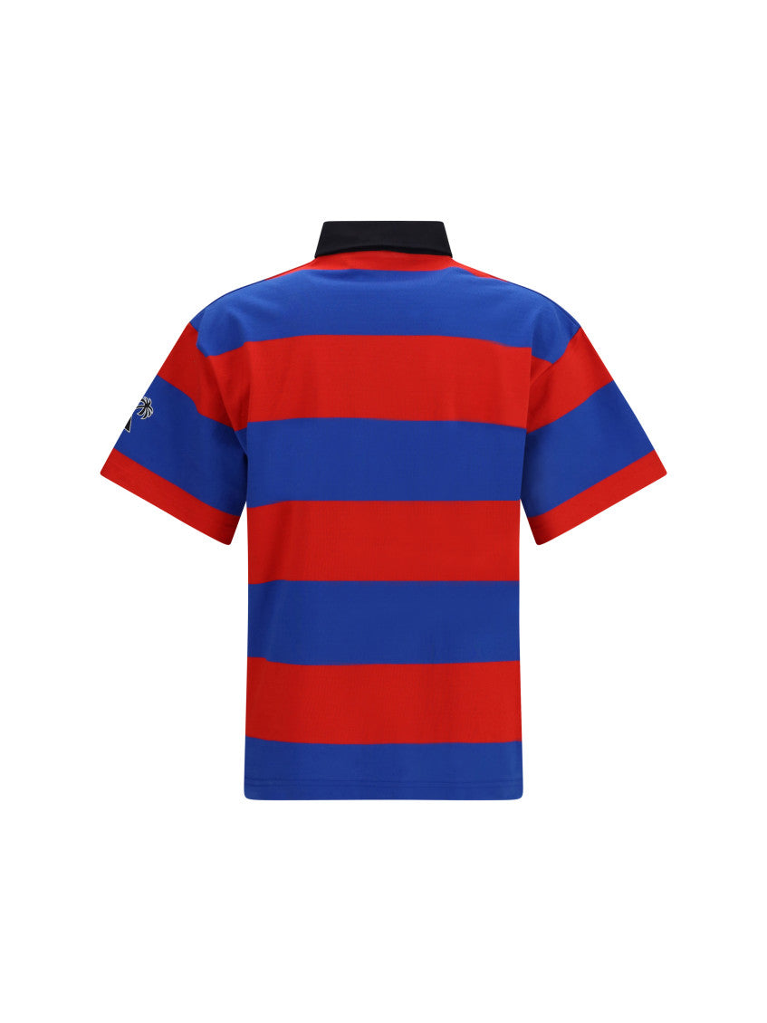 Multicolor Stripes Shirt Collar Polo 2