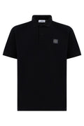 Black Regular Logo Polo 1