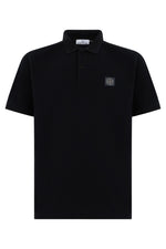 Black Regular Logo Polo 1