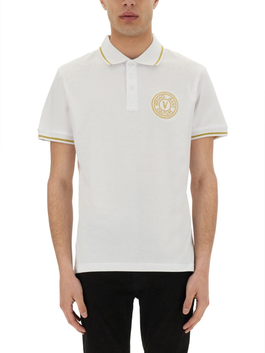 White Shirt Collar Polo 1