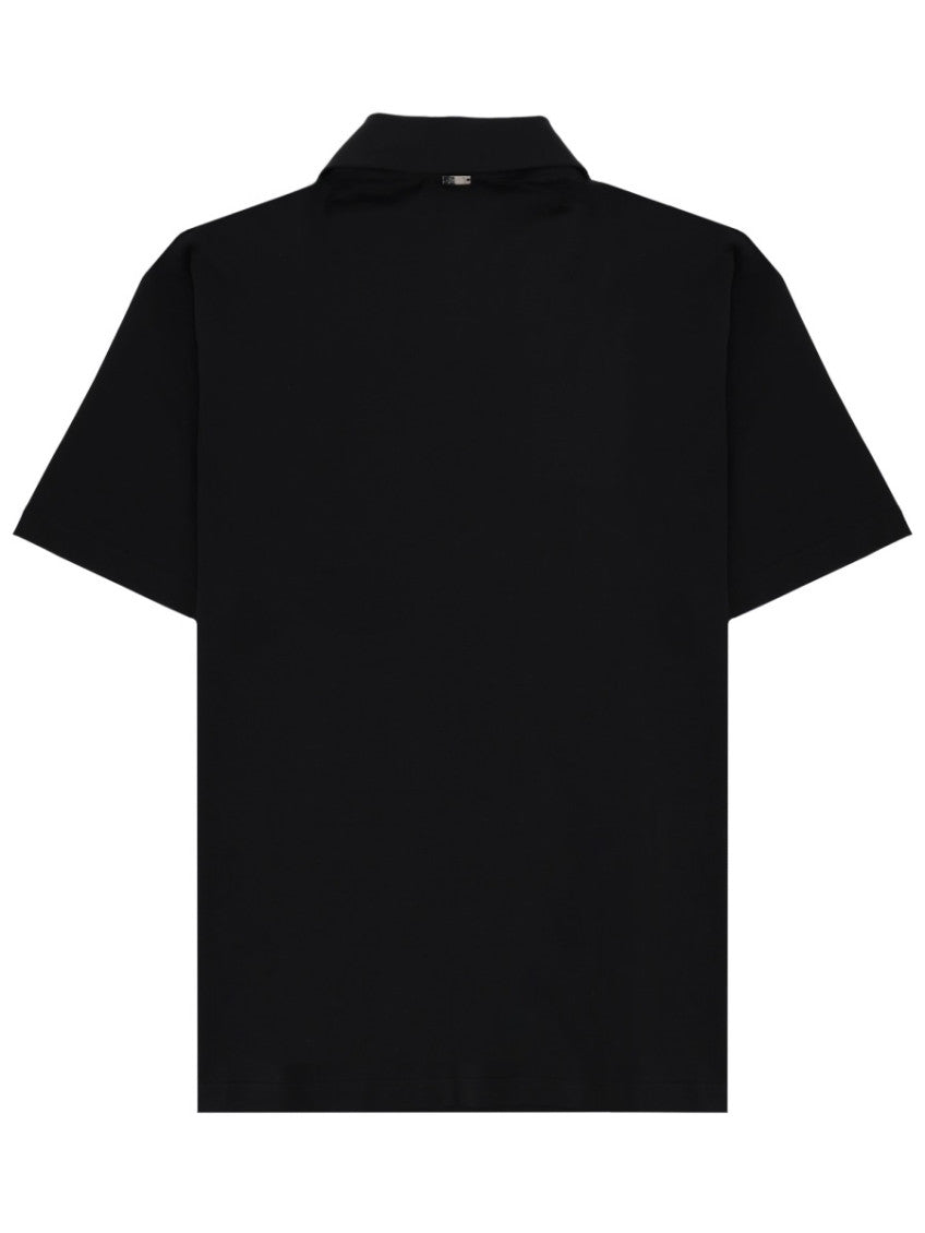Black Shirt Collar Polo 2