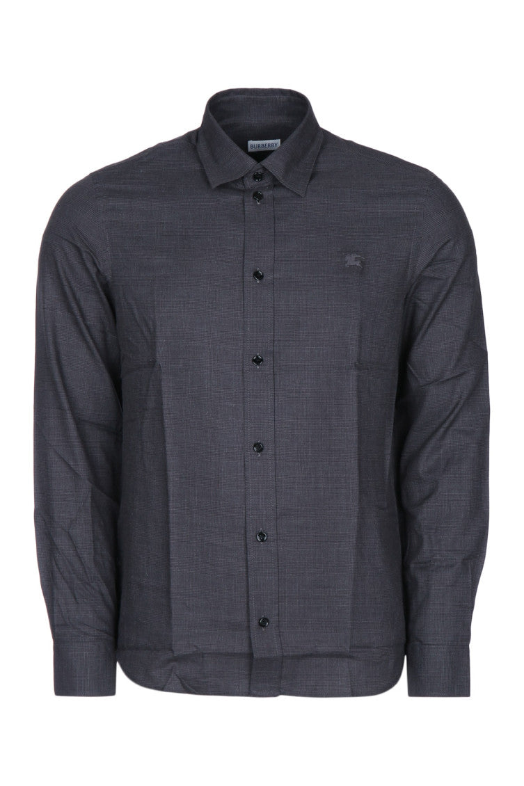 Grey Relaxed Check Shirt 1
