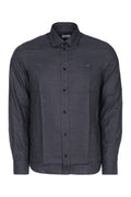 Grey Relaxed Check Shirt 1