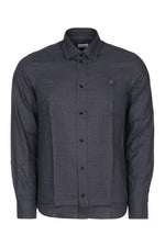 Grey Relaxed Check Shirt 1