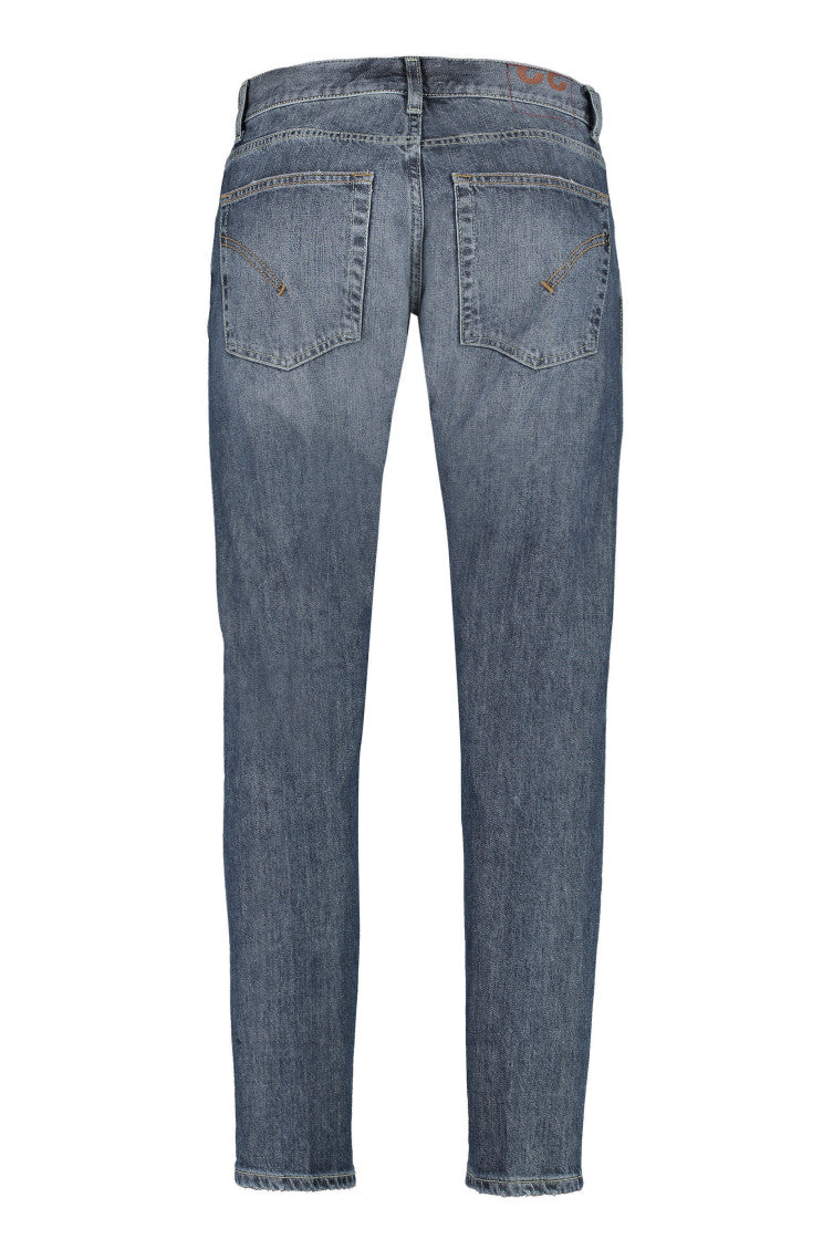 Blue Low Rise Jeans 2
