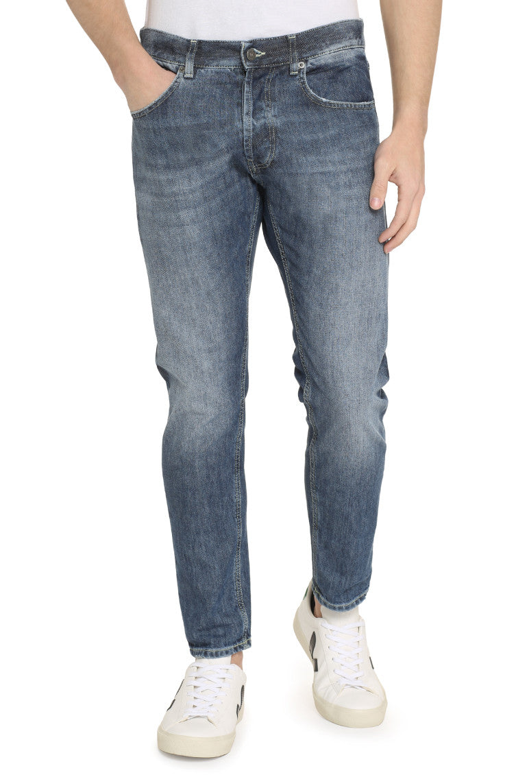 Blue Low Rise Jeans 3