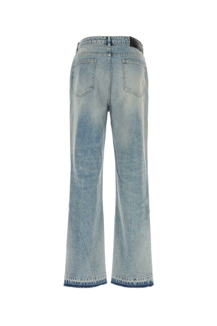 Light Blue Distressed Jeans 2