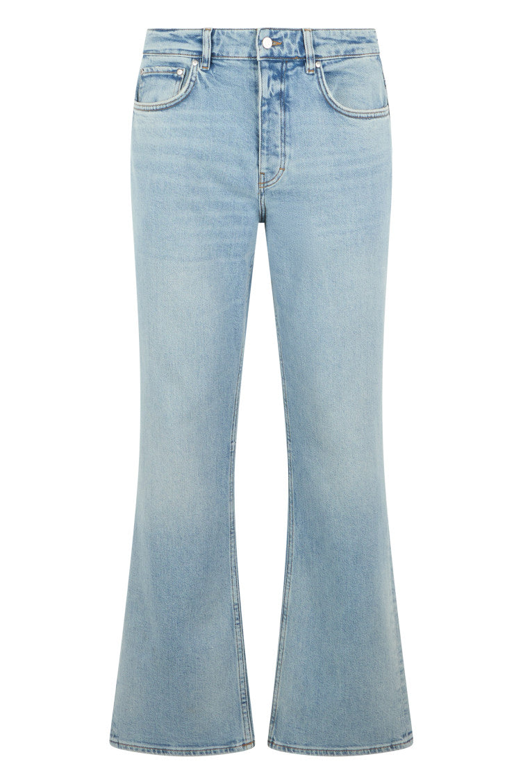 Light Blue Flared Jeans 1
