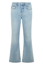 Light Blue Flared Jeans 1